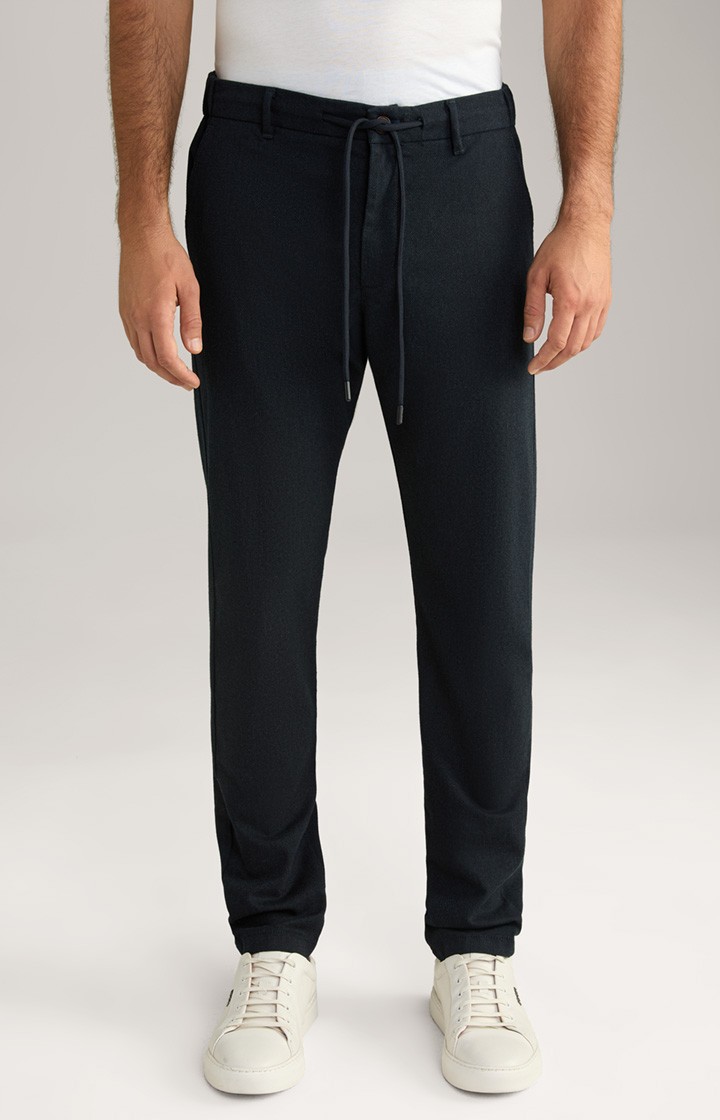 JOOP MAXTON CHINOS IN MOTTLED NAVY