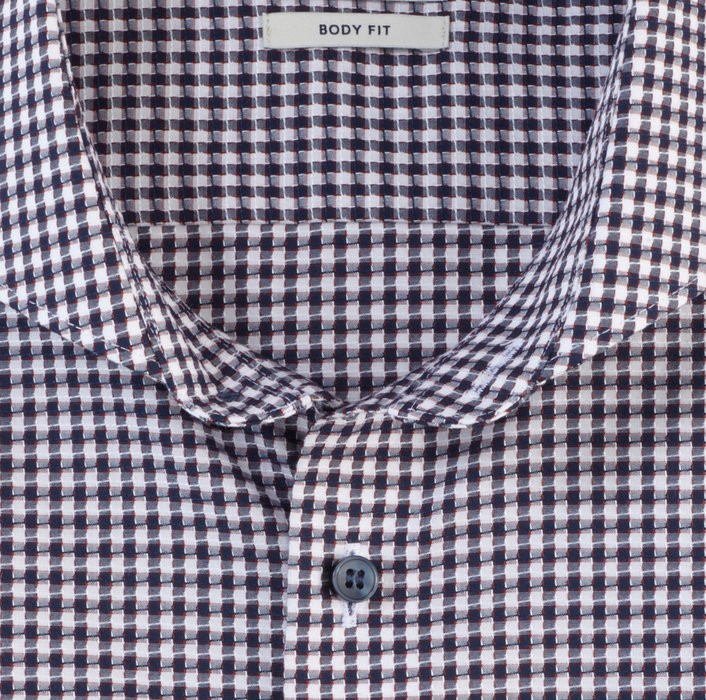 OLYMP Level five Plaid blue