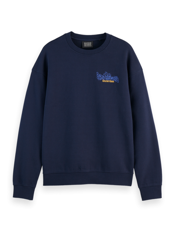 SCOTCH & SODA FRONT BACK ARTWORK SWEATSHIRT