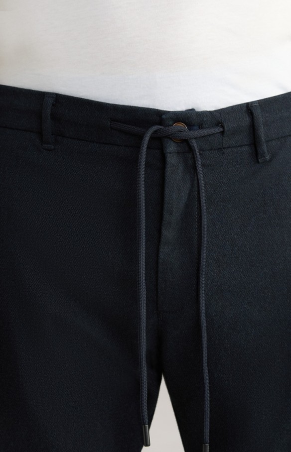 JOOP MAXTON CHINOS IN MOTTLED NAVY