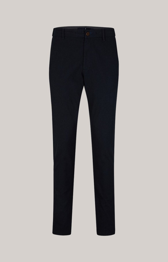 JOOP MAXTON CHINOS IN MOTTLED NAVY